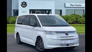 New Volkswagen Multivan Style 20 TSI 204PS  Volkswagen Van Centre Liverpool [upl. by Acinorehs]