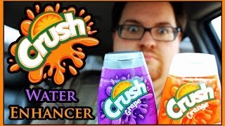 CRUSH quotWater Enhancerquot Drink Review [upl. by Thorlie]