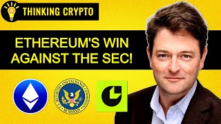 Ethereums BIG WIN Against the SEC with Consensys Lawyer Bill Hughes [upl. by Ynohtnael]