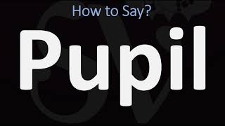 How to Pronounce Pupil CORRECTLY [upl. by Bancroft]