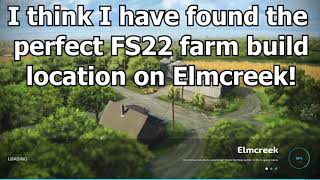 The Perfect Elmcreek Farm Build in Farming Simulator 22 [upl. by Luane]