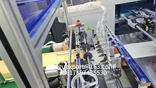 PU panel air filter paper folding machine [upl. by Webb730]