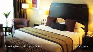 Rooms amp Suites  Rose Rayhaan by Rotana  Dubai United Arab Emirates [upl. by Portia69]