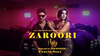 Zaroori Aey  Official Teaser  Salman Ali  Sana Khan  Aamir Ali  Salman Ali New Hindi Song 2024 [upl. by Releehw603]