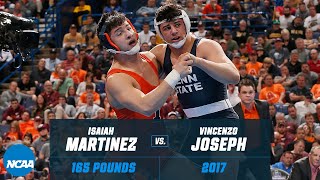 Vincenzo Joseph vs Isaiah Martinez 2017 NCAA title match 165 lbs [upl. by Yffat]