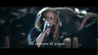 Adele  Lovesong live Subtitulada al Español [upl. by Irehj]