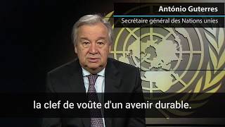 Journée mondiale de lenvironnement 5 juin  Message du Secrétaire général de lONU [upl. by Yragerg]