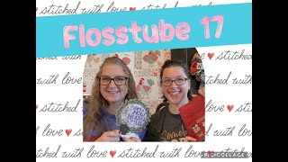 Garnet Rose Stitchers Flosstube 17 Finishes WIPS Plans and fun shenanigans [upl. by Haroved]