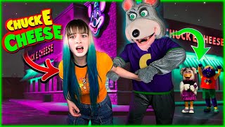 🟢 ENCONTRAMOS el ATERRADOR ESCONDITE de CHUCK E CHEESE y ME ATRAPÓ el RATÓN CHUCK 😰🧀😈 [upl. by Quint]