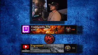 Bo4 Engrossed vs FreddySkills Streamers Reaction [upl. by Boony]