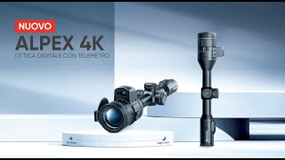 Presentazione HIKMICRO Alpex 4K  Ottica digitale con telemetro [upl. by Hirz]