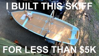 The Cost to Build My SK14 DIY Skiff [upl. by Hendrika327]