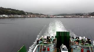 Rothesay to Wemyss Bay ferry [upl. by Ynnaej]