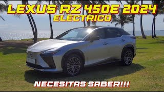 LEXUS RZ 450E 2024  El primer SUV eléctrico de Lexus [upl. by Karub]