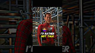 quotId rather not talk about thisquot spider man no way home marvel shorts short reels video top [upl. by Vaios257]