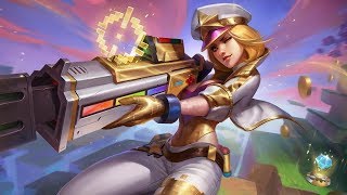 Caitlyn Fliperama Edição de Prestígio  League of Legends Gameplay [upl. by Halley]