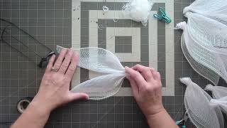 Angel Wing Wreath Tutorial [upl. by Nibor863]