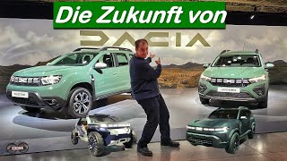 Die Zukunft von Dacia Dacia Manifesto Concept  Dacia Bigster  Neues Logo  FaceLift für alle [upl. by Akemahc]