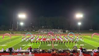 2024 Fox High School Marching Warriors Neon Night Warriorettes Kick Line [upl. by Eiramllij221]