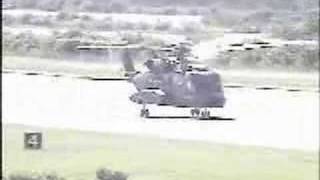 S92 helicopter autorotation power off landing [upl. by Ah]