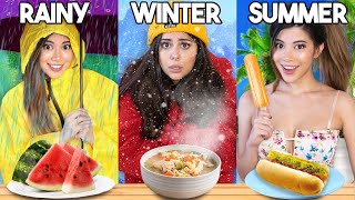 Guess the Season FOOD CHALLENGE very hard AzzyLand [upl. by Corrine]