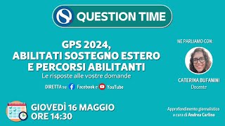 Domande GPS 2024 scatta il conto alla rovescia tabella titoli percorsi abilitanti ed estero [upl. by Lenod]