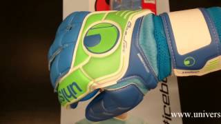 Univers du gardien  Uhlsport Fagmaschine Aquasoft windbreaker  glove review [upl. by Ja]