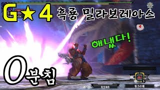 G4 흑룡 밀라보레아스 0분침 헤비보우건 HBG ヘビィ TA Fatalis ミラボレアス MHXX MHGU 몬스터헌터 더블크로스 [upl. by Lili971]