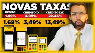 PAGSEGURO NOVA ATUALIZAÇÃO DE TAXAS 2023 A MENOR TAXA DO MERCADO  VIDEO DETALHADOPAGSEGURO [upl. by Anileda]