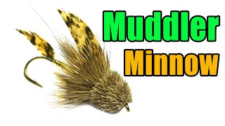 Muddler Minnow  Classic Streamer Fly Tying  Don Gapen Fly Pattern [upl. by Griffis]