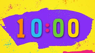 10 Minute Kids Cleanup Countdown with Song HD [upl. by Zirkle]