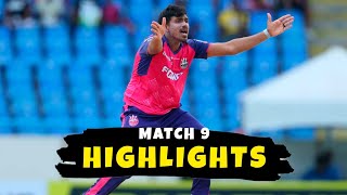 SNP vs BR 9th CPL T20 Match Highlights 2024  CPL T20 Highlights 2024  BR vs SNP Highlights [upl. by Aelanej556]