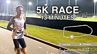 FAST 5K Road Race with Garmin data [upl. by Odrawde]