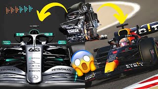 MERCEDES W14 vs RED BULL POWERTRAINS 2022  COMPARAÇÃO DO MOTOR  FORMULA 1 [upl. by Aivatal]