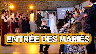 IDEE MARIAGE 👰🤵💖  Entrée des Mariés sur Céline Dion  Jirai où tu iras [upl. by Derfla]