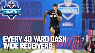 Every Wide Receivers 40 Yard Dash [upl. by Leanne425]