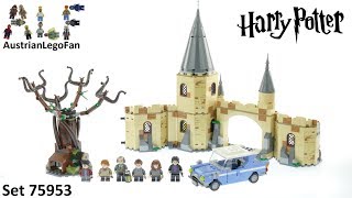 Lego Harry Potter 75953 Hogwarts Whomping Willow  Lego Speed Build Review [upl. by Vasilis210]