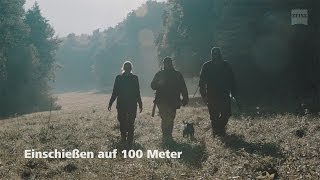 ZEISS Training Academy  Einschiessen auf 100 Meter [upl. by Haerle]