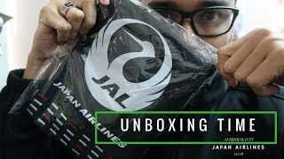 Japan Airlines Amenity Kit  Unboxing Video [upl. by Millar737]