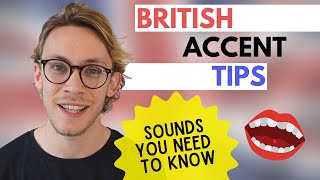 How to Speak With a British Accent RP  4 Important Sounds [upl. by Atik513]