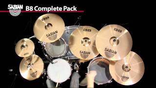 Sabian B8 Complete Pack Cymbal Demo [upl. by Andrade]