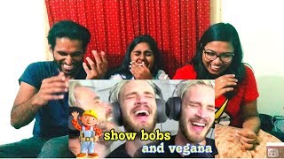 quotshow bobs and veganaquot rindianpeoplefacebook  PewDiePie REACTION  🤣🤣🤣 [upl. by Rosaline421]