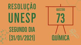 Unesp 2021  Segundo Dia  Questão 73 [upl. by Aklim]