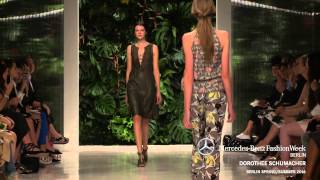 DOROTHEE SCHUMACHER  MERCEDESBENZ FASHION WEEK BERLIN SS2016 [upl. by Gyimah]