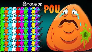 어몽어스  TOP Crazy AMONG US vs POU 3  Poppy Playtime Chapter 3  Lotus 2D Animation [upl. by Moselle951]