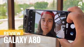 Samsung Galaxy A80 review [upl. by Yarled]