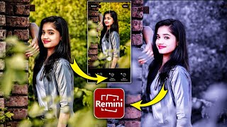 Remini App से Photo Editing कैसे करें  How To Edit Remini App  Remini App Tutorial 2024 [upl. by Lahsram]