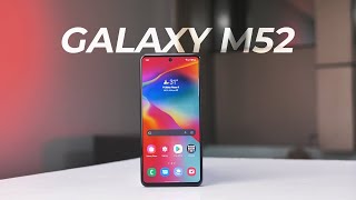 Samsung Galaxy M52 5G Whats New [upl. by Keheley]