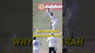 आखिर Jasprit Bumrah Test Cricket में Virat Kohli को Bowling क्यों कर रहे है  jaspritbumrah virat [upl. by Moise]