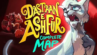 DASTAAN e ASHFUR  Complete Bollywood Warrior Cats MAP [upl. by Anerys152]